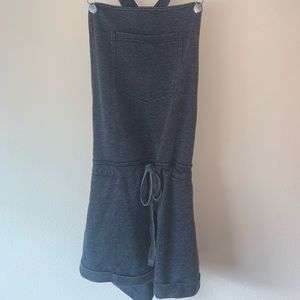 🌊 Cute comfy sweat shorts overalls 🌊